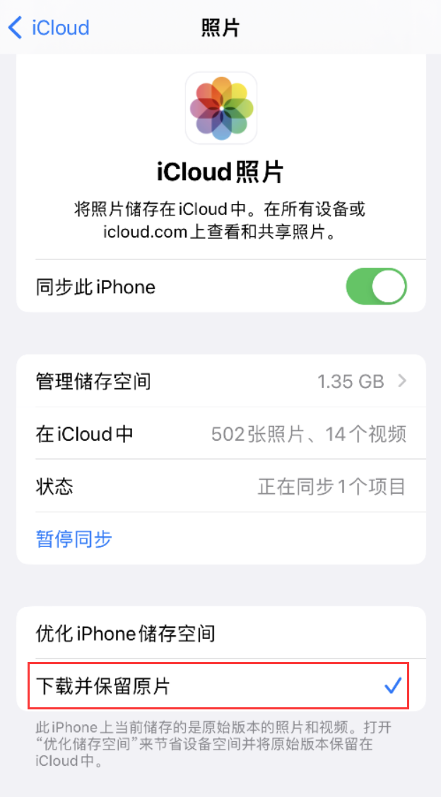 疏勒苹果手机维修分享iPhone 无法加载高质量照片怎么办 