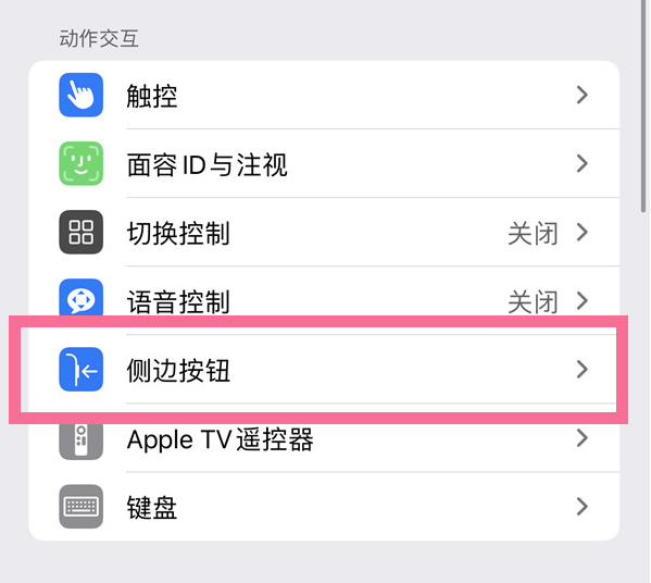 疏勒苹果14维修店分享iPhone14 Plus侧键双击下载功能关闭方法 